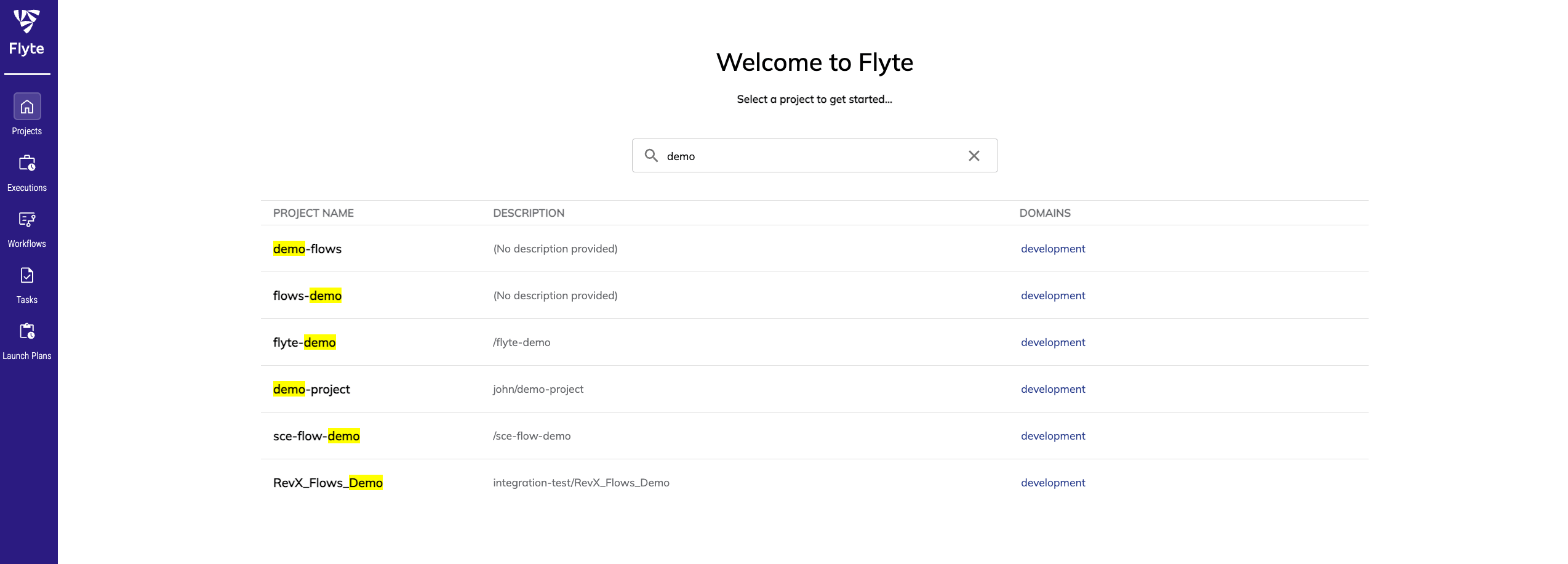 Flyte Landing Page