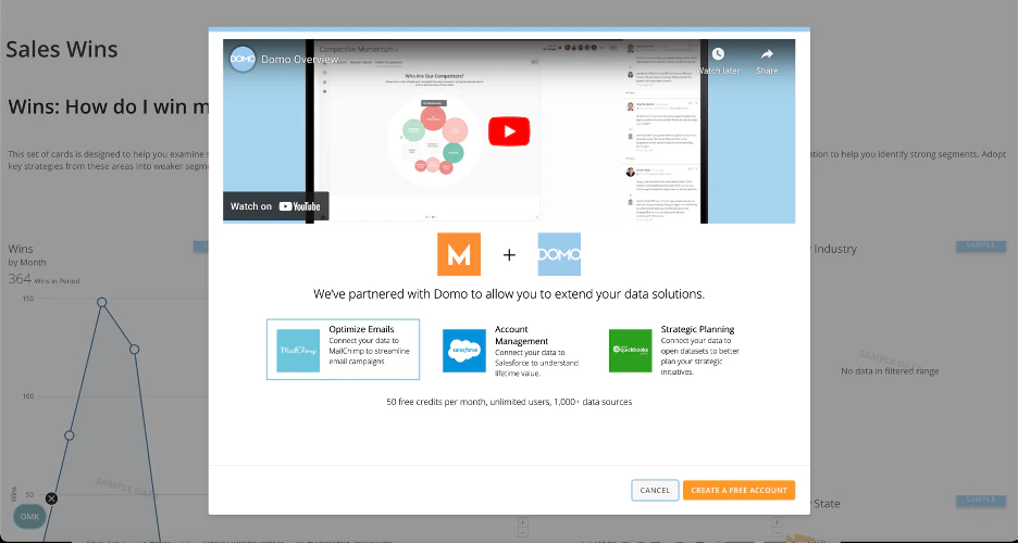 Upgrade Path modal