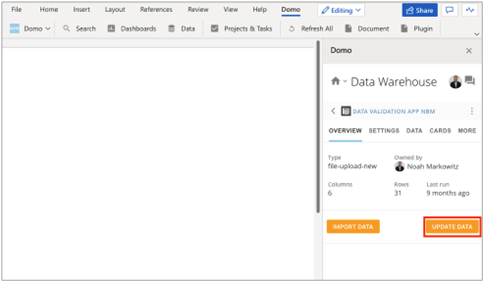 Graphical user interface, application, Word Description automatically generated