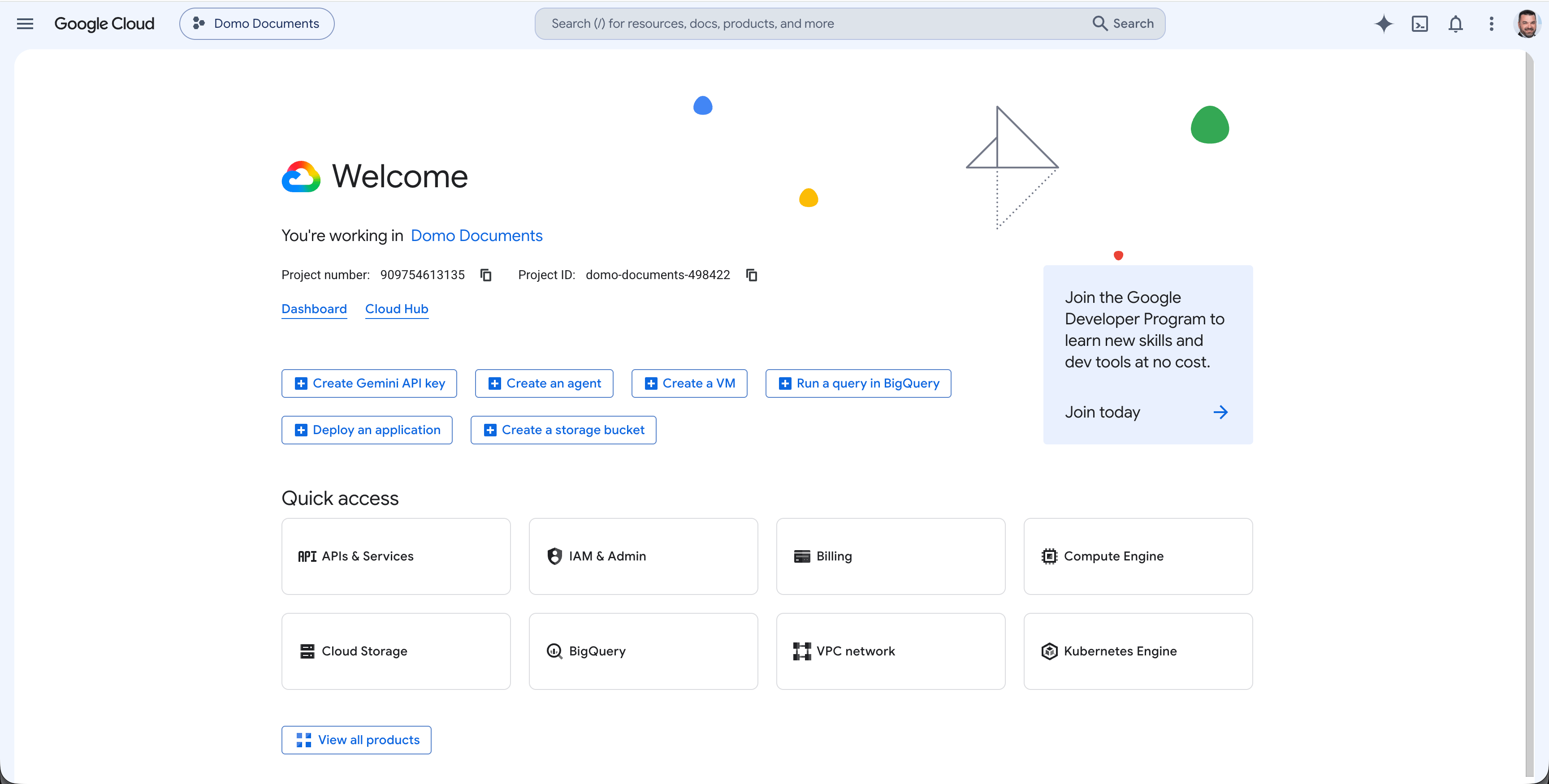 Google Cloud APIs and services