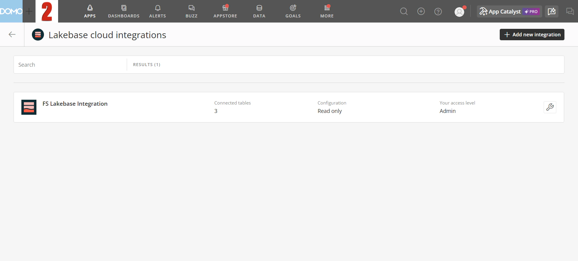 Lakebase cloud integrations page
