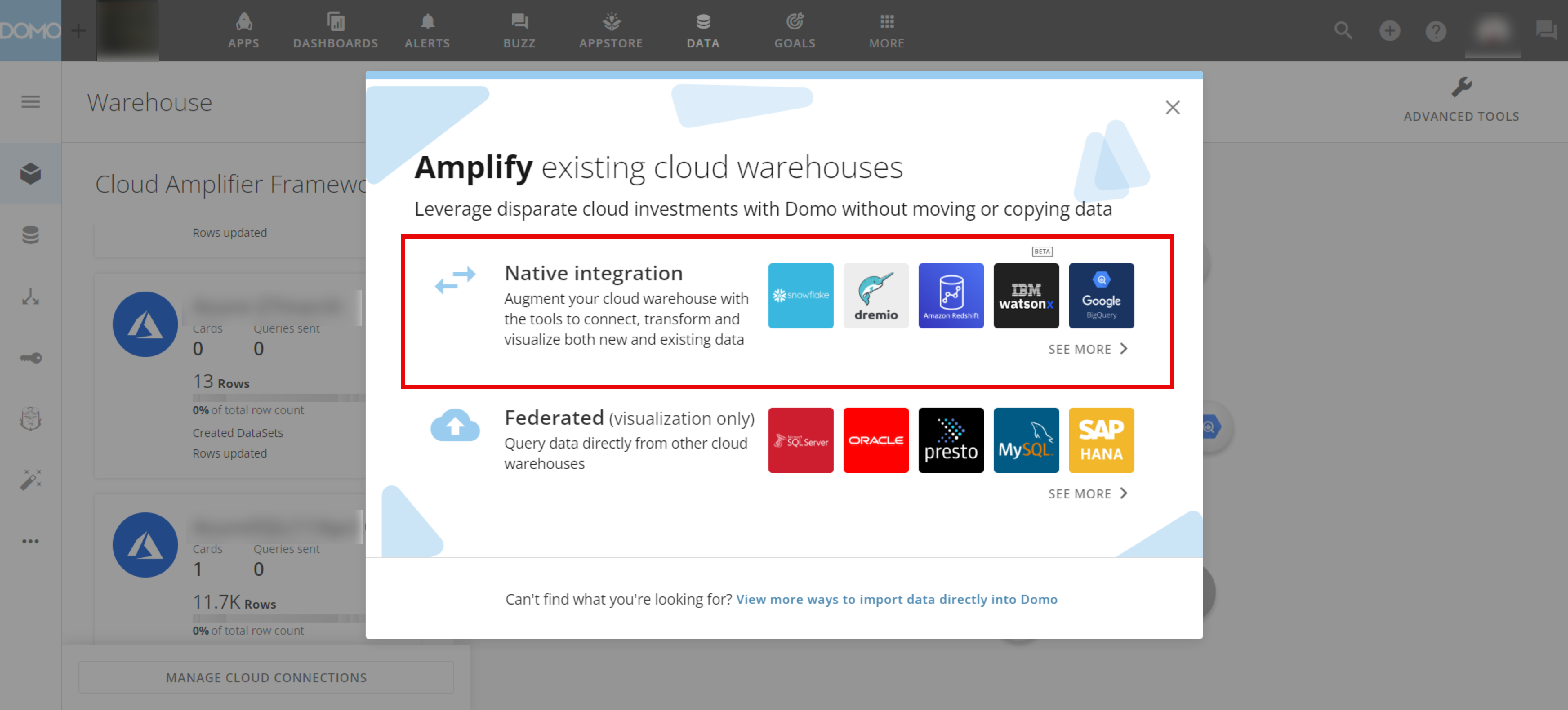 - Cloud Amplifier Overview - - Domo
