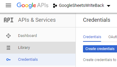 Google Sheets Writeback Connector - Domo