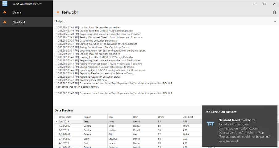 Workbench 5.1 - Domo