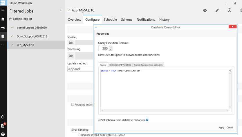 Workbench 5.1に関するよくある質問 - Domo