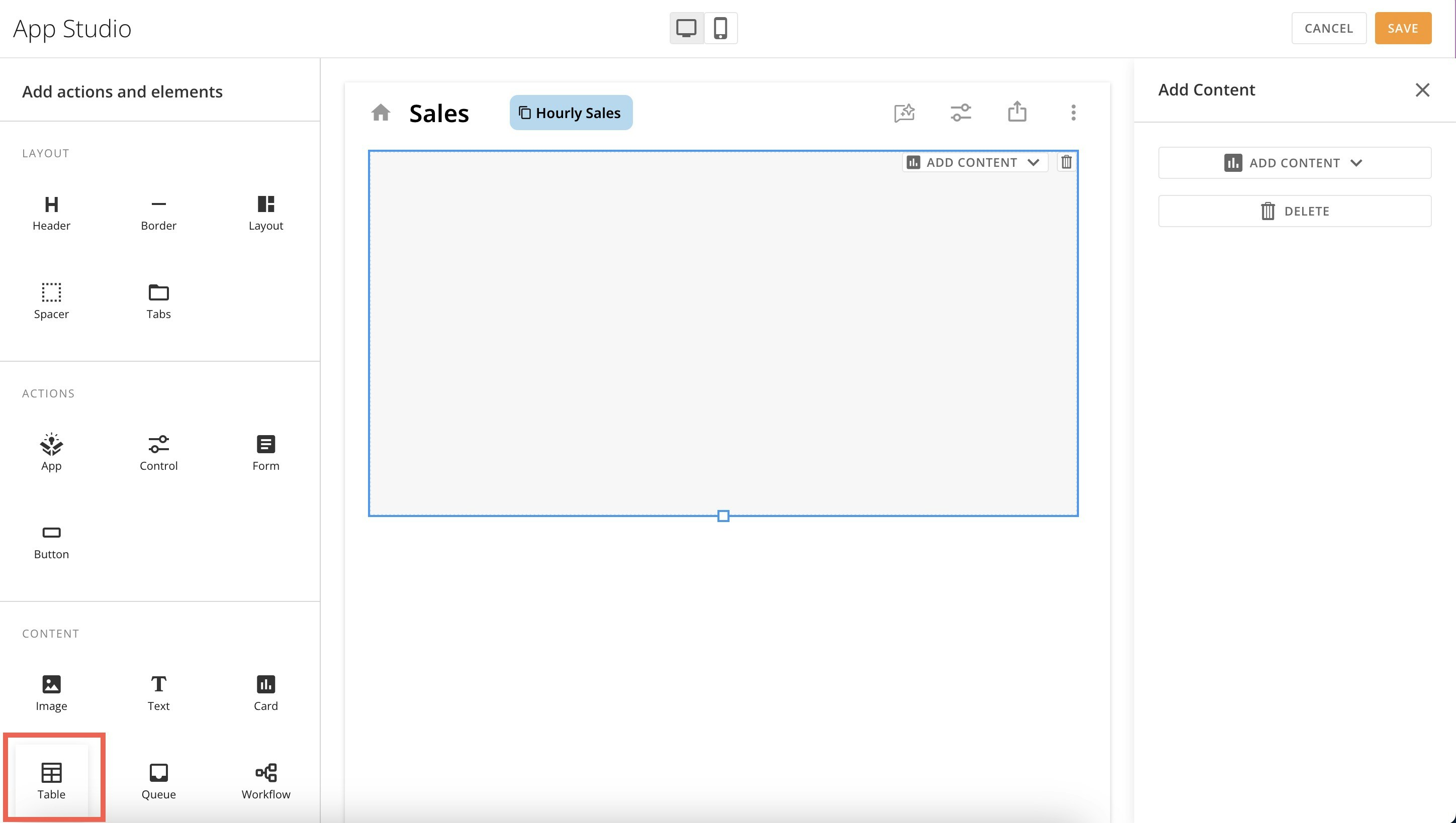 drag a table element to the canvas.jpg