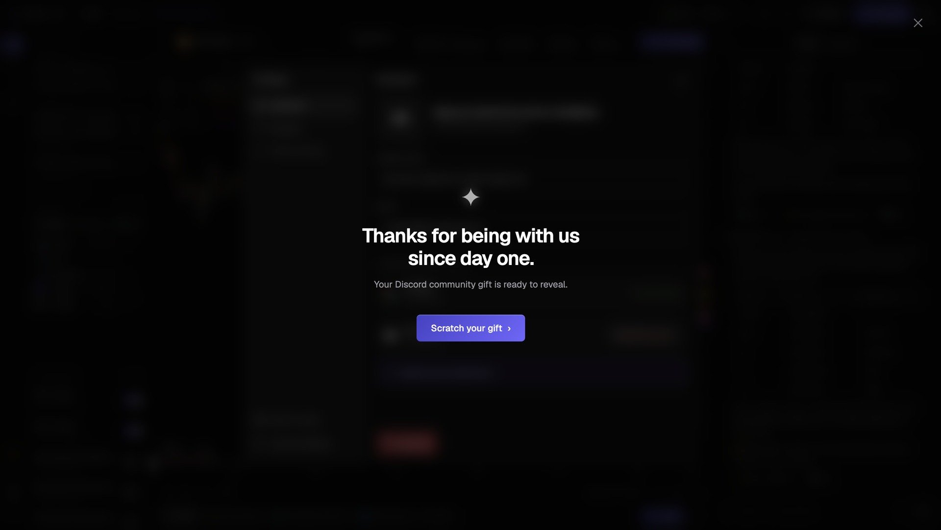 Your Discord community gift is ready to reveal