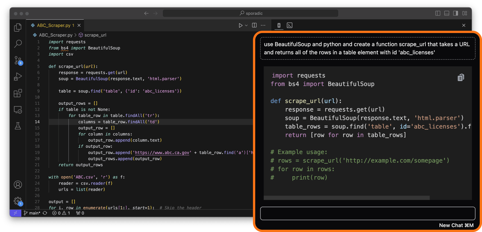 Chat Program Coding Chat - Double, the AI Coding Copilot