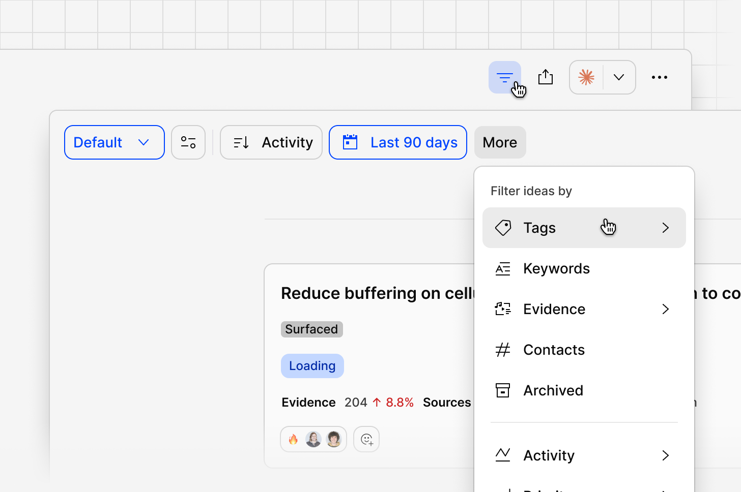 Help Doc Filter Tags