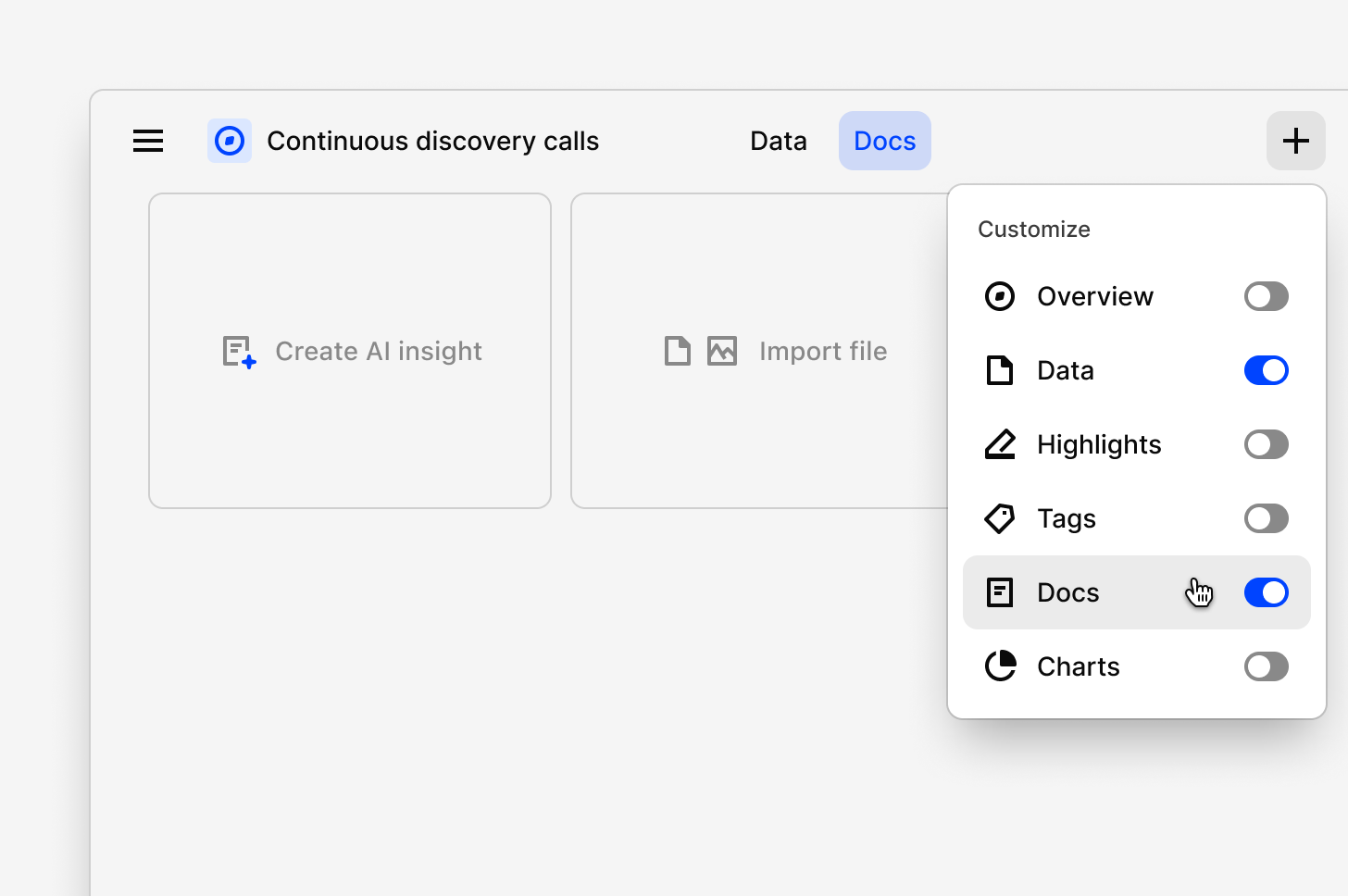 Create Insight From Project Pn