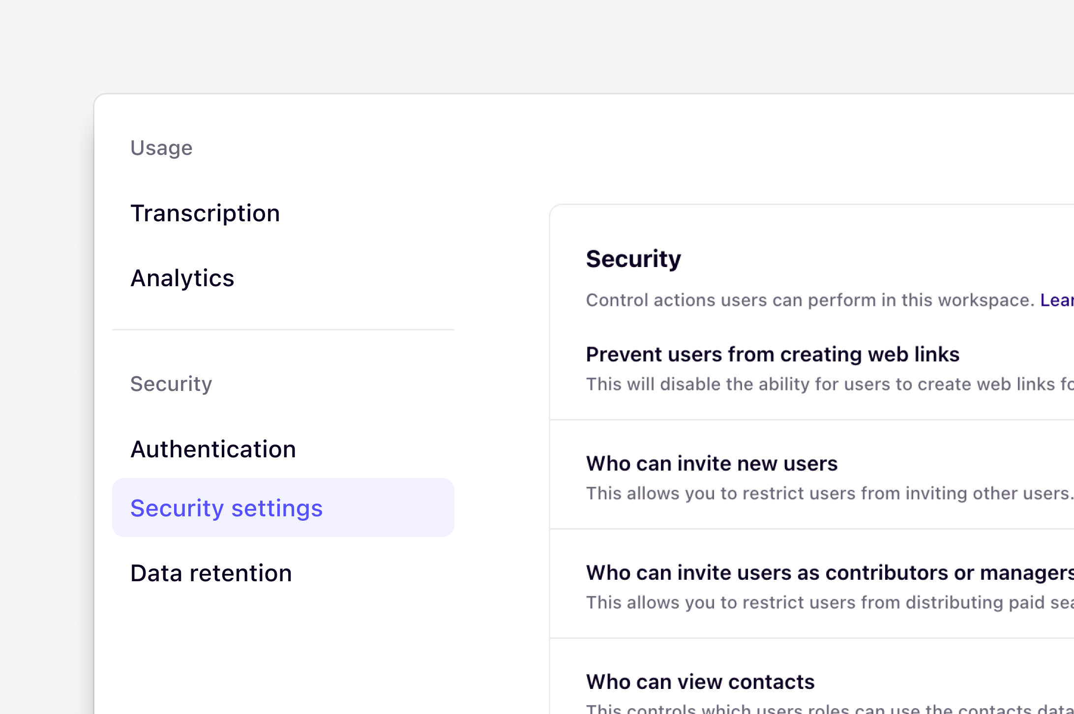Security Settings Hero Pn