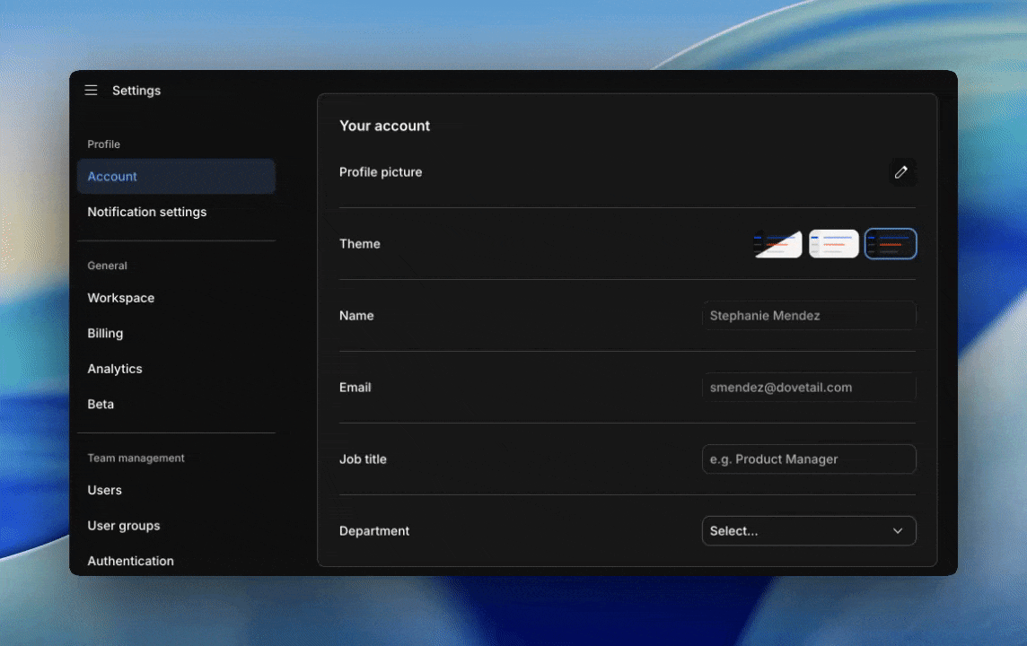 Light Dark Mode