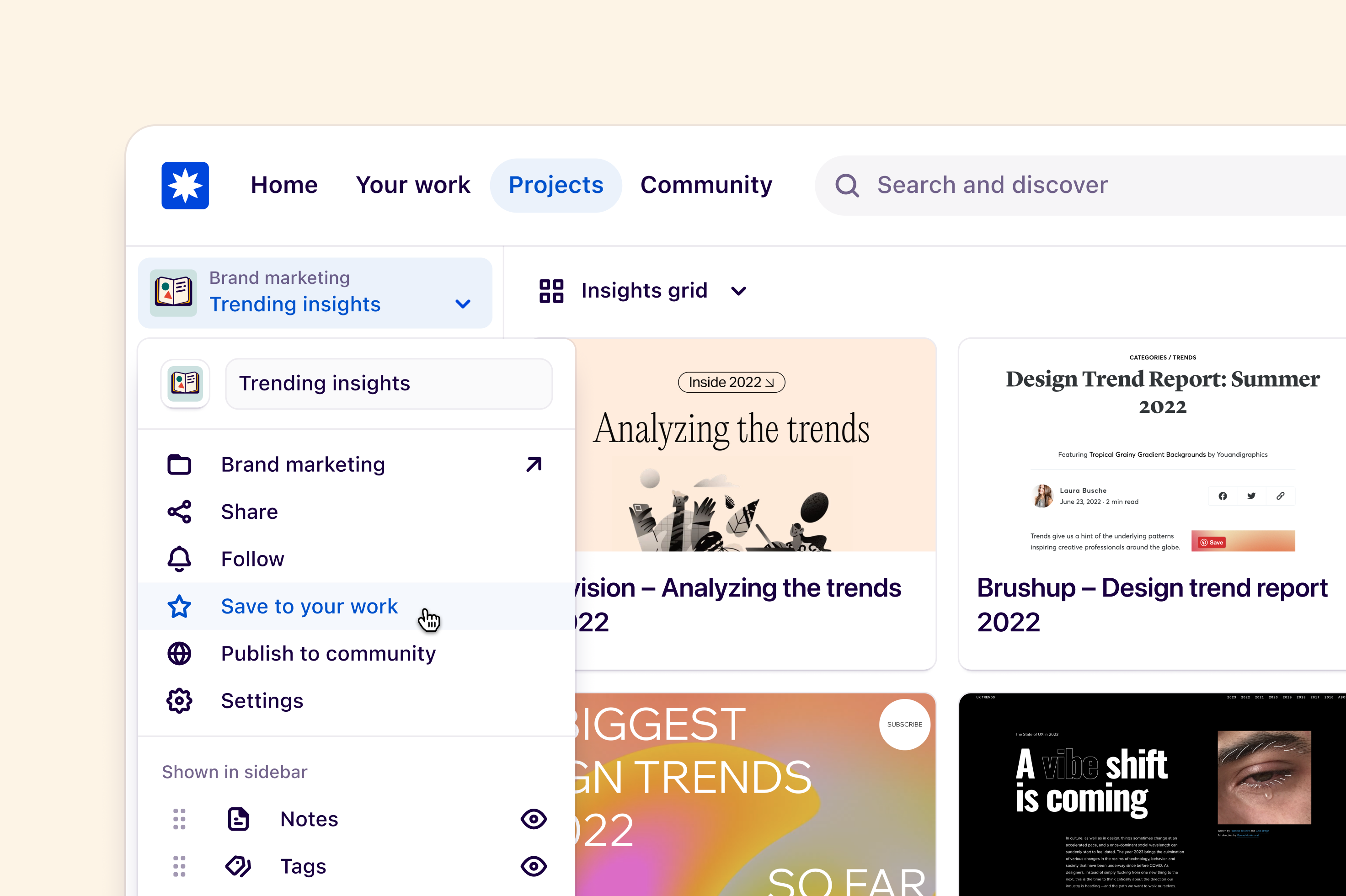 Save To Your Work Pn