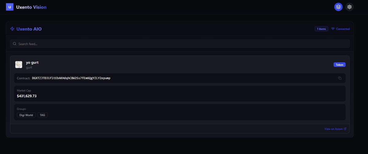 Uxento AIO In Action