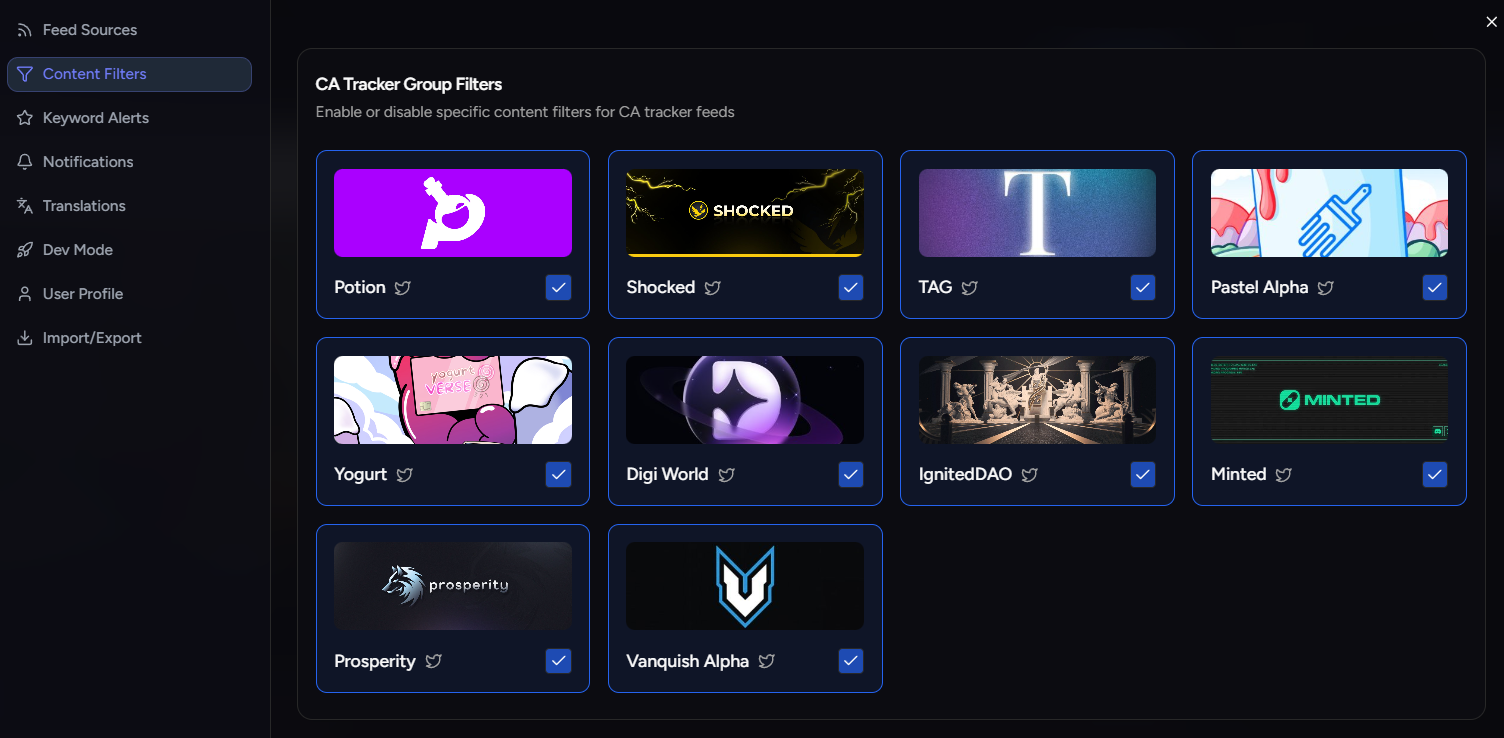 Tick/Untick As Needed