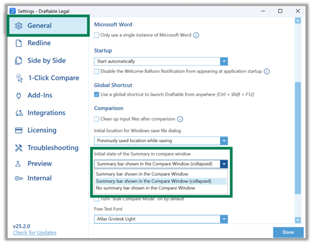 Summary statistics display settings.png