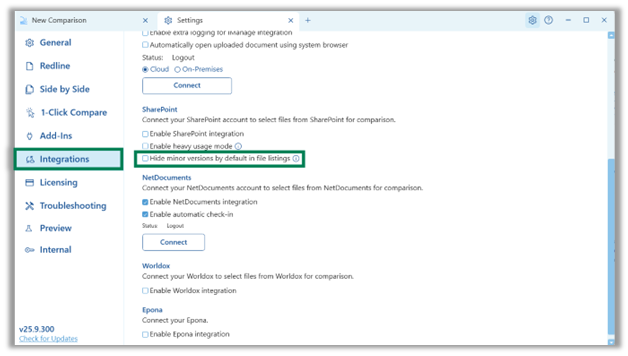 SharePoint hide minor versions.png