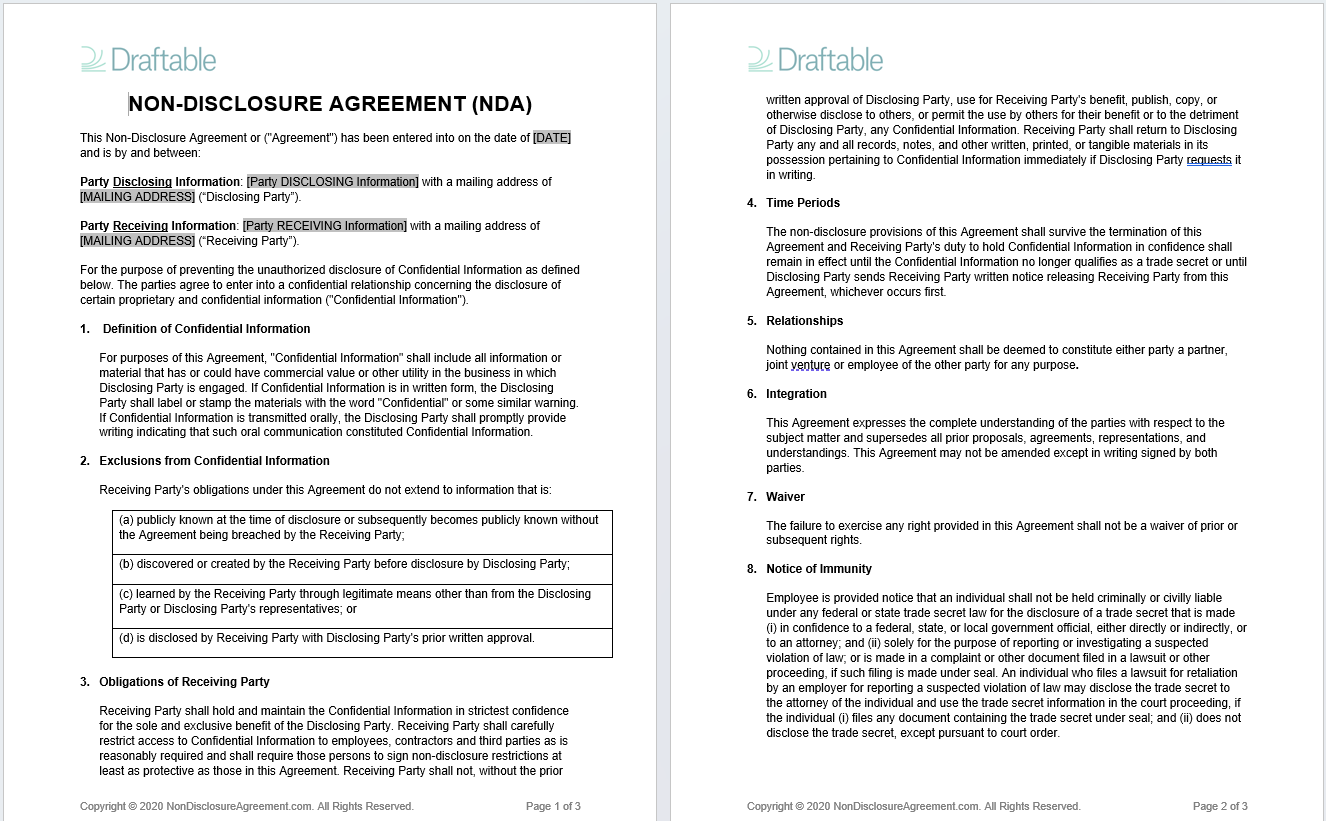 Document before obfuscation