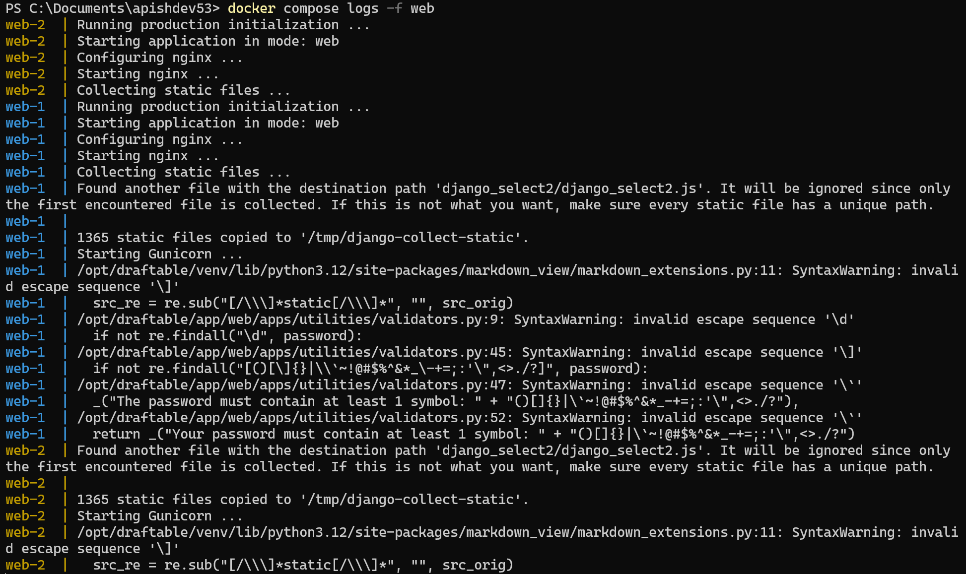 Retrieve & export logs from API Self-Hosted v3 - Draftable