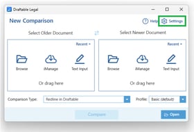 New Click Comparison Using 1-Click Compare to run comparisons with your preferred default ...
