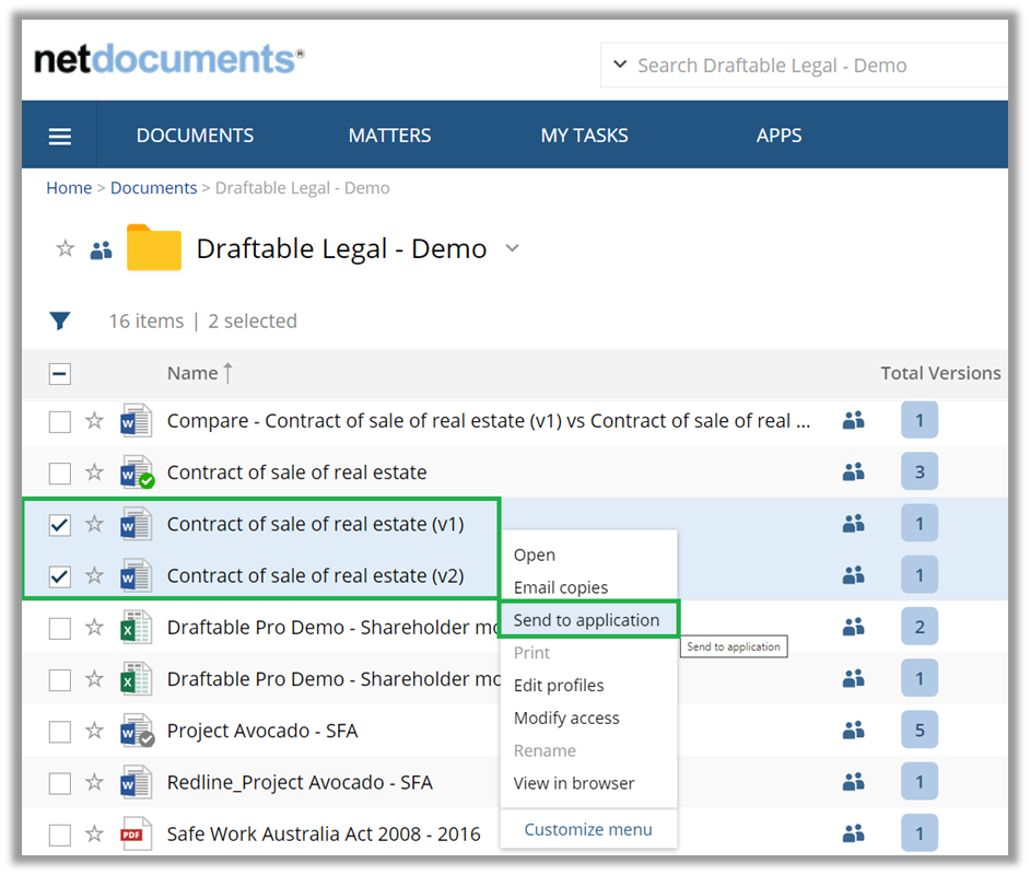 selecting files for 1-click compare in NetDocuments.png