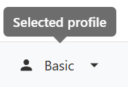Profile selector in Draftable in Office