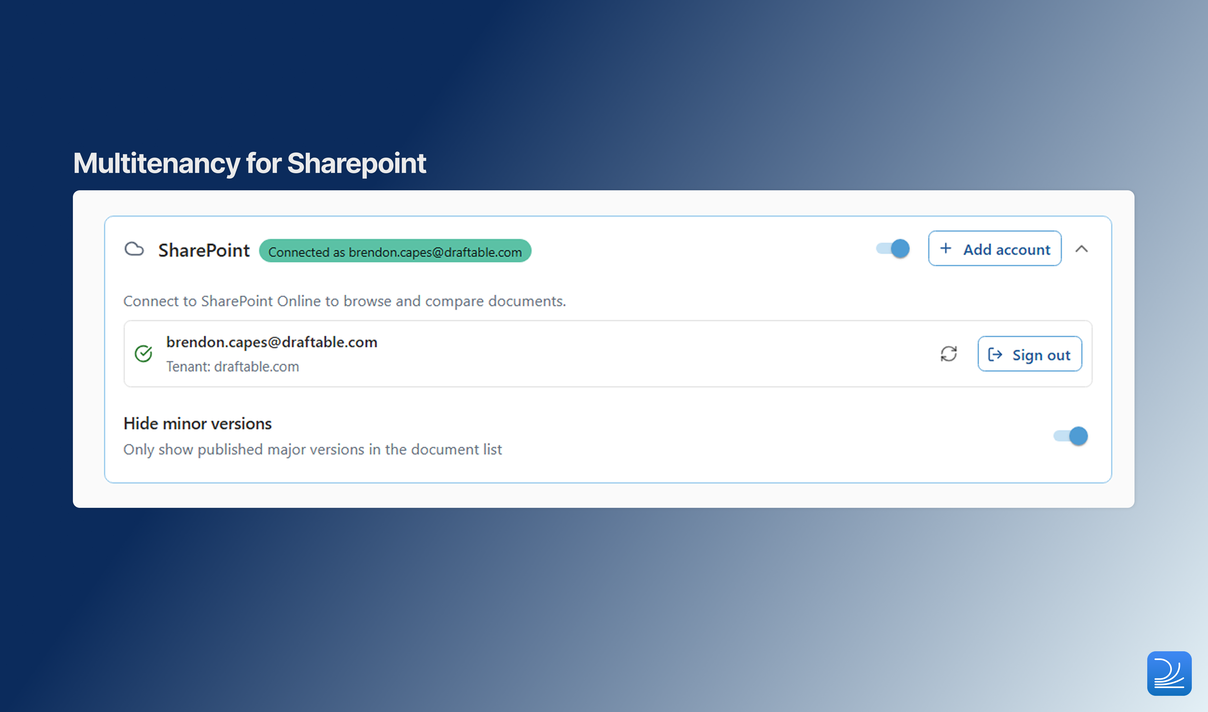SharePoint multi-tenancy support