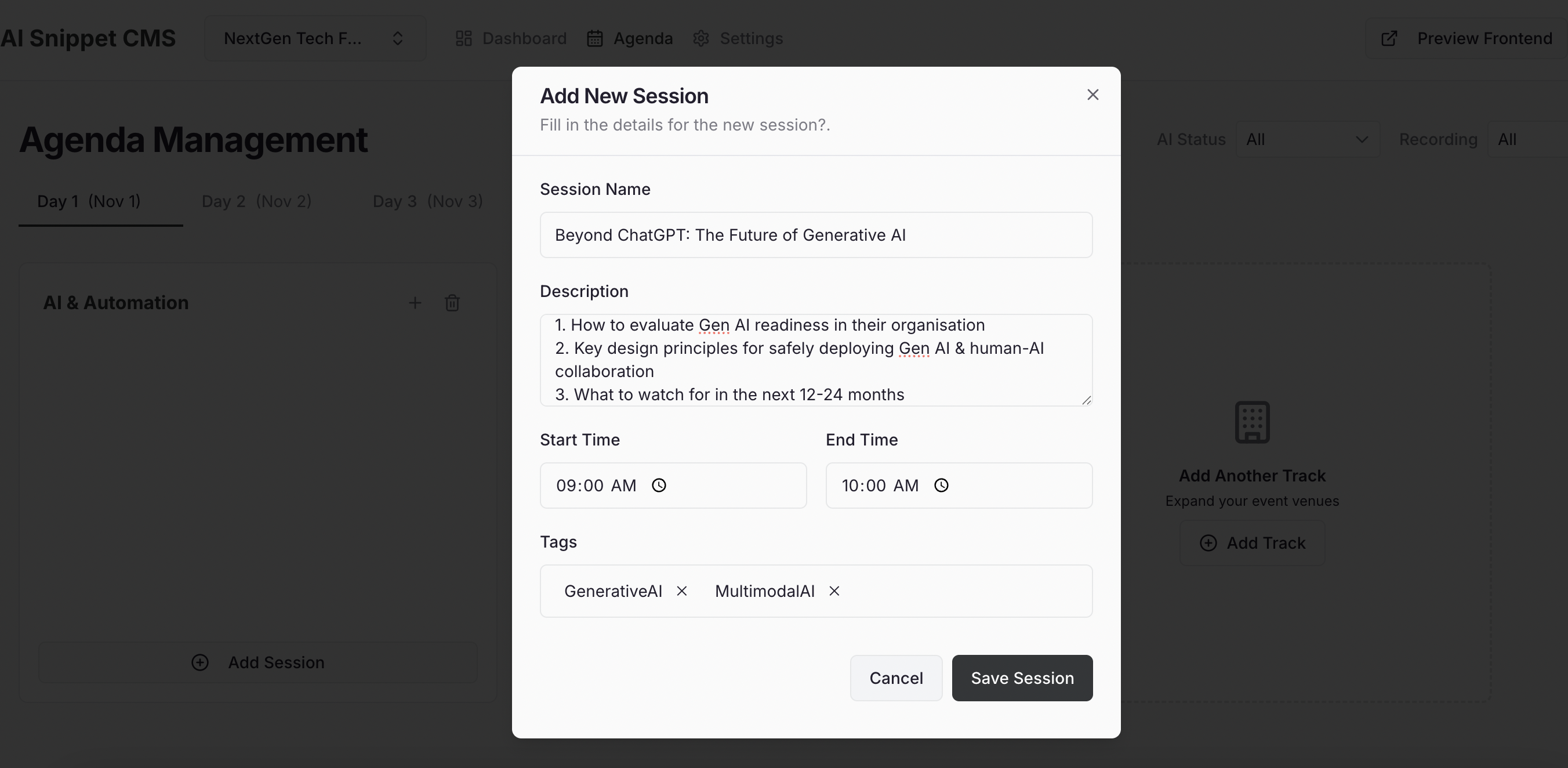 Account Addnewsession Pn