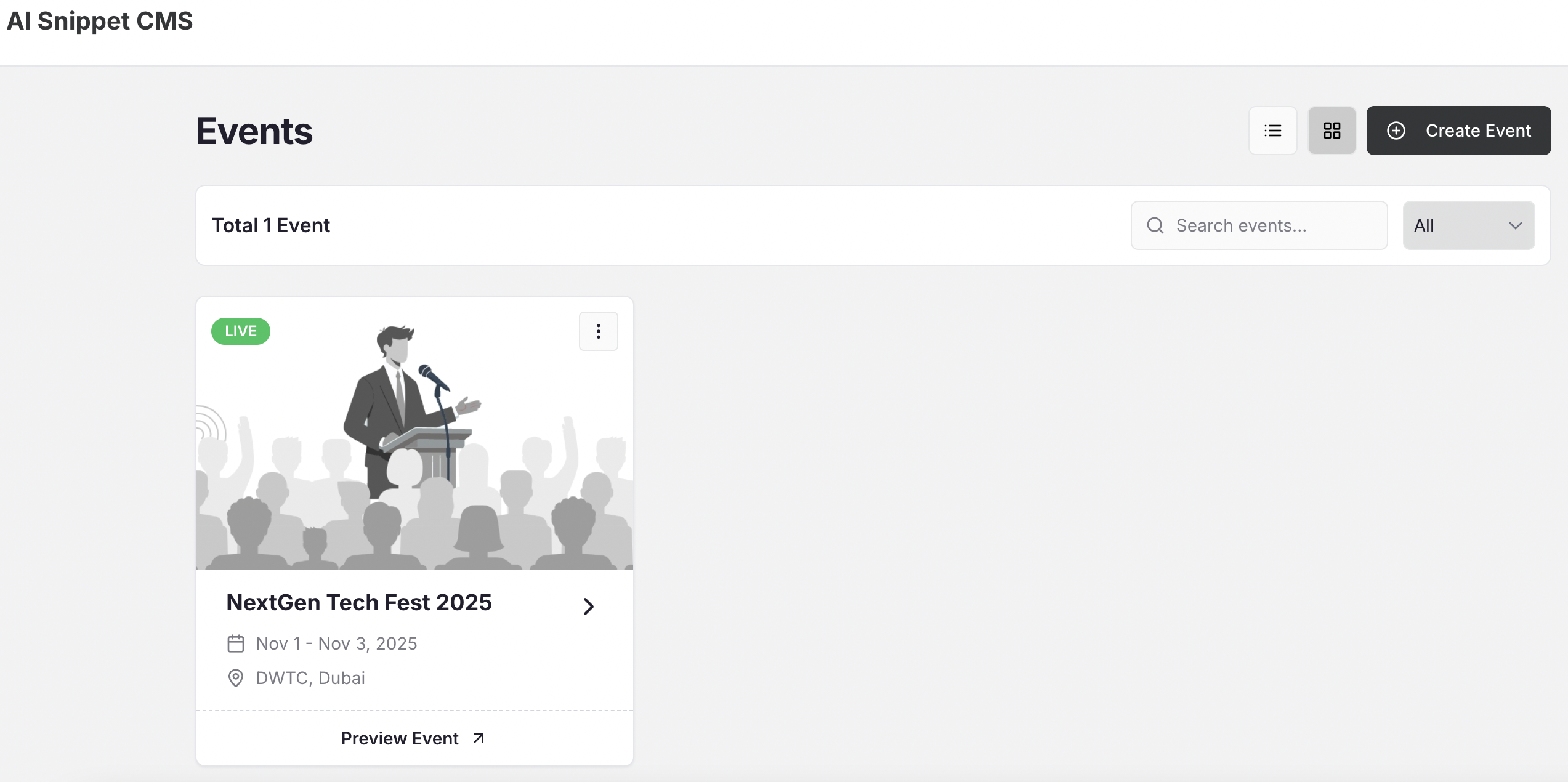 Account Event Created Pn