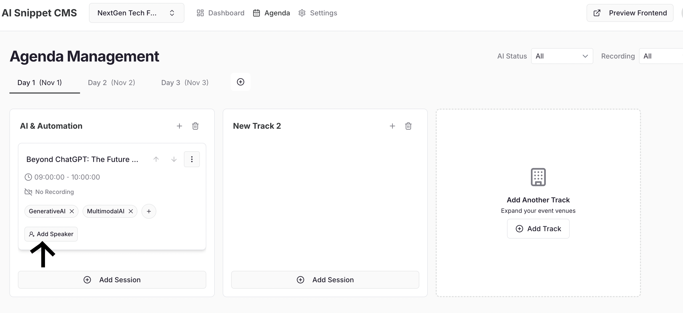 Account Addspeakerbutton Pn