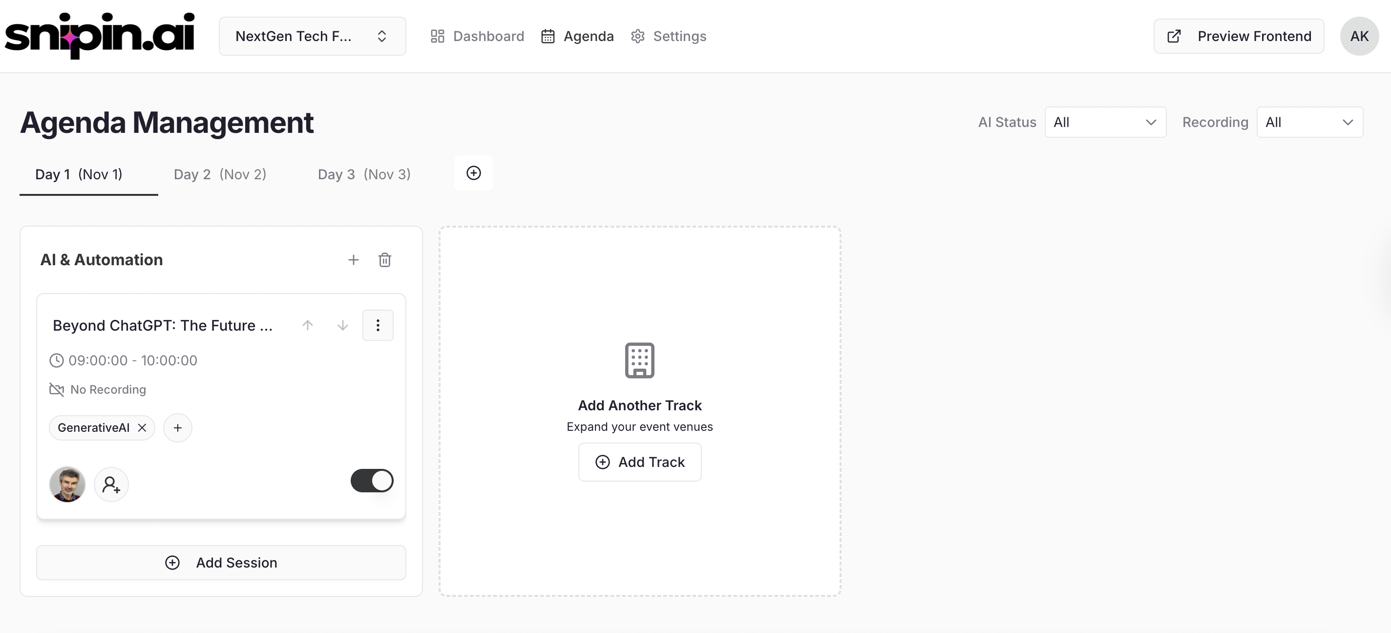 Account Speakercreated Pn