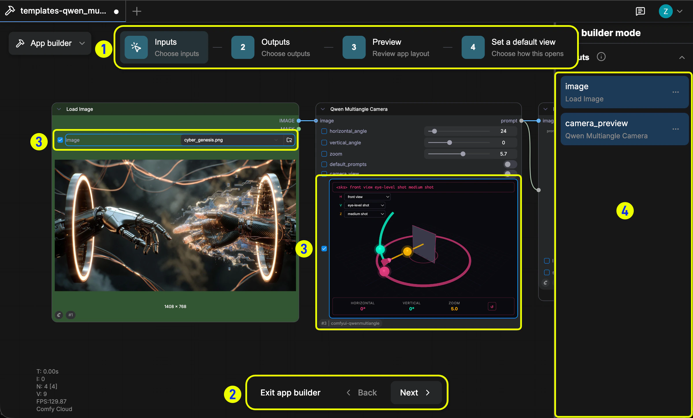 APP builder interface overview