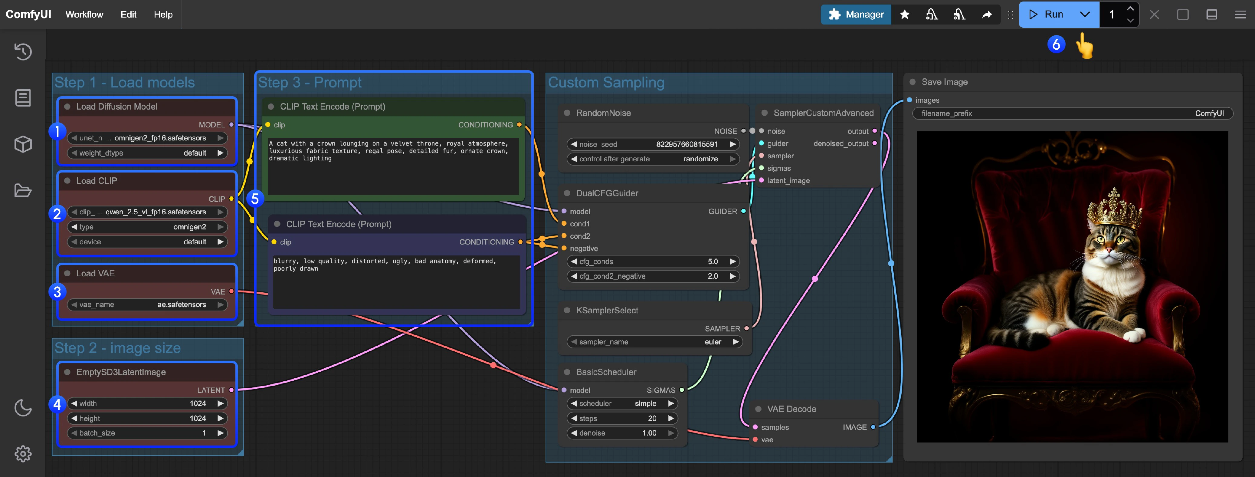 Workflow Step Guide