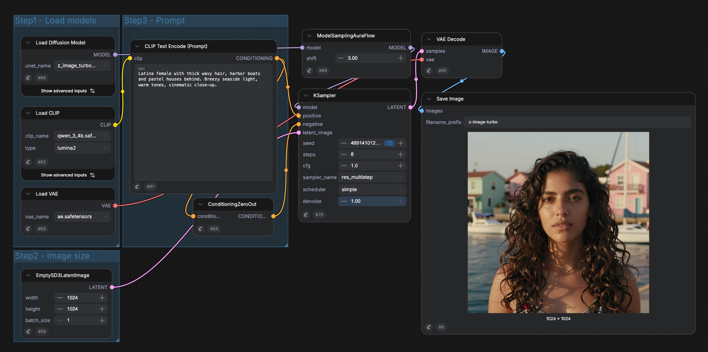 A simple ComfyUI workflow