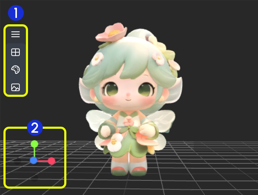 Load 3D Node UI