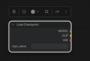 Show selection toolbox