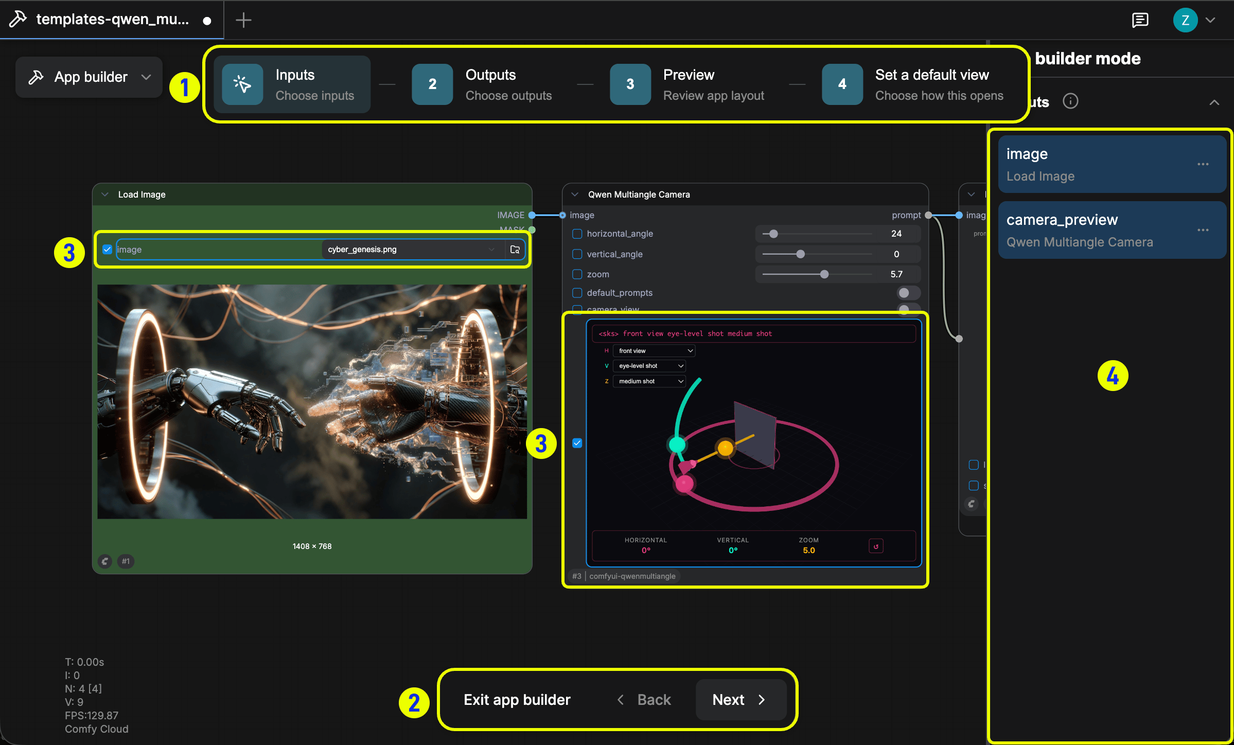 APP builder interface overview