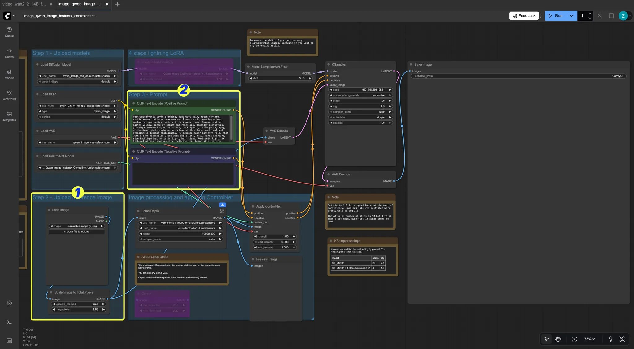 Check inputs