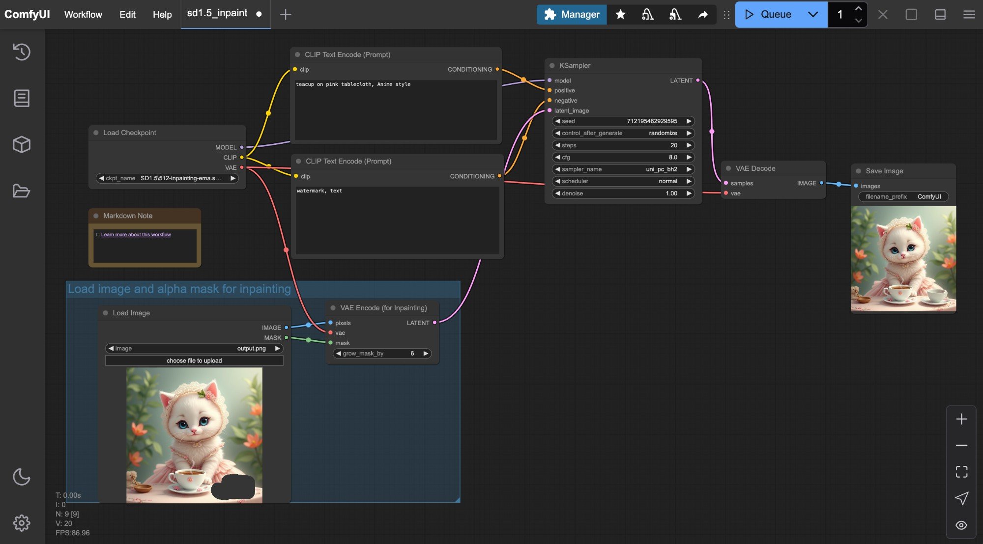 ComfyUI Node Links