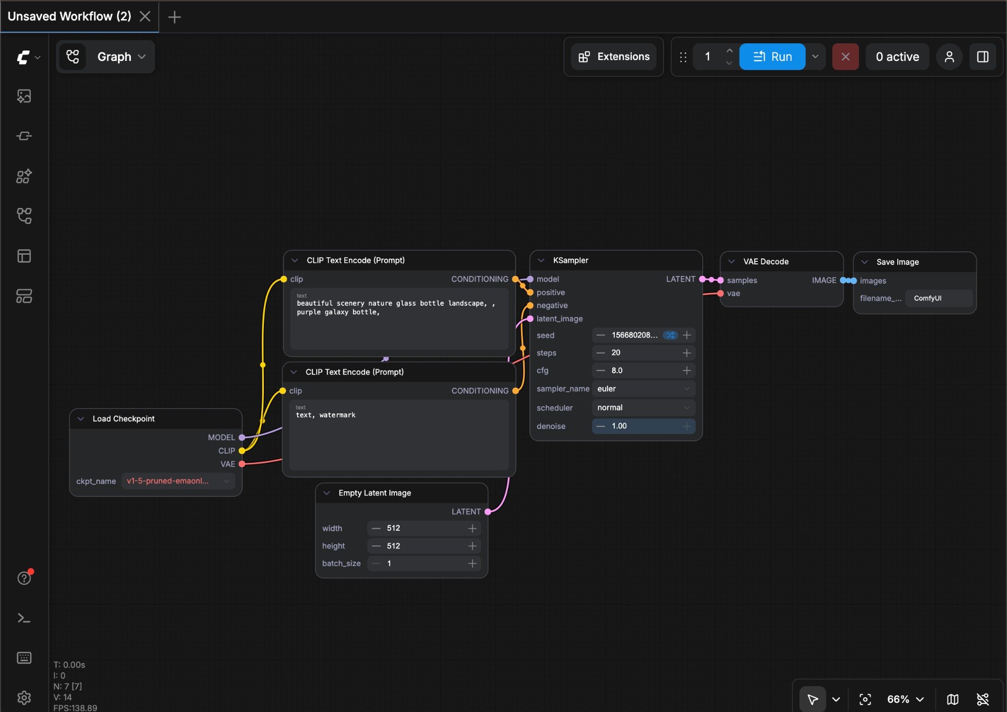 ComfyUI Interface