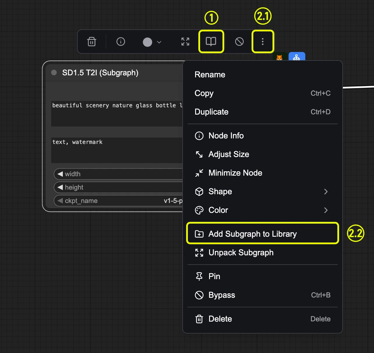 Publish Subgraph