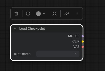 Show selection toolbox