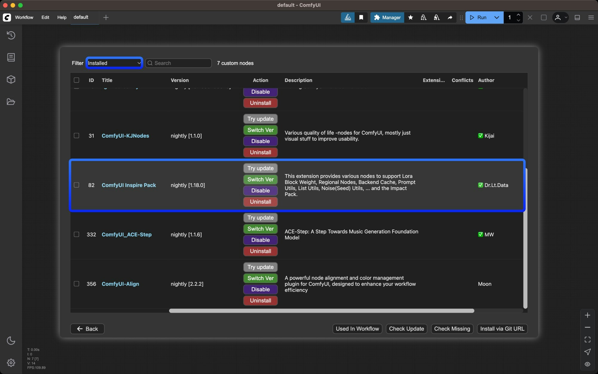 Check if plugin was installed successfully