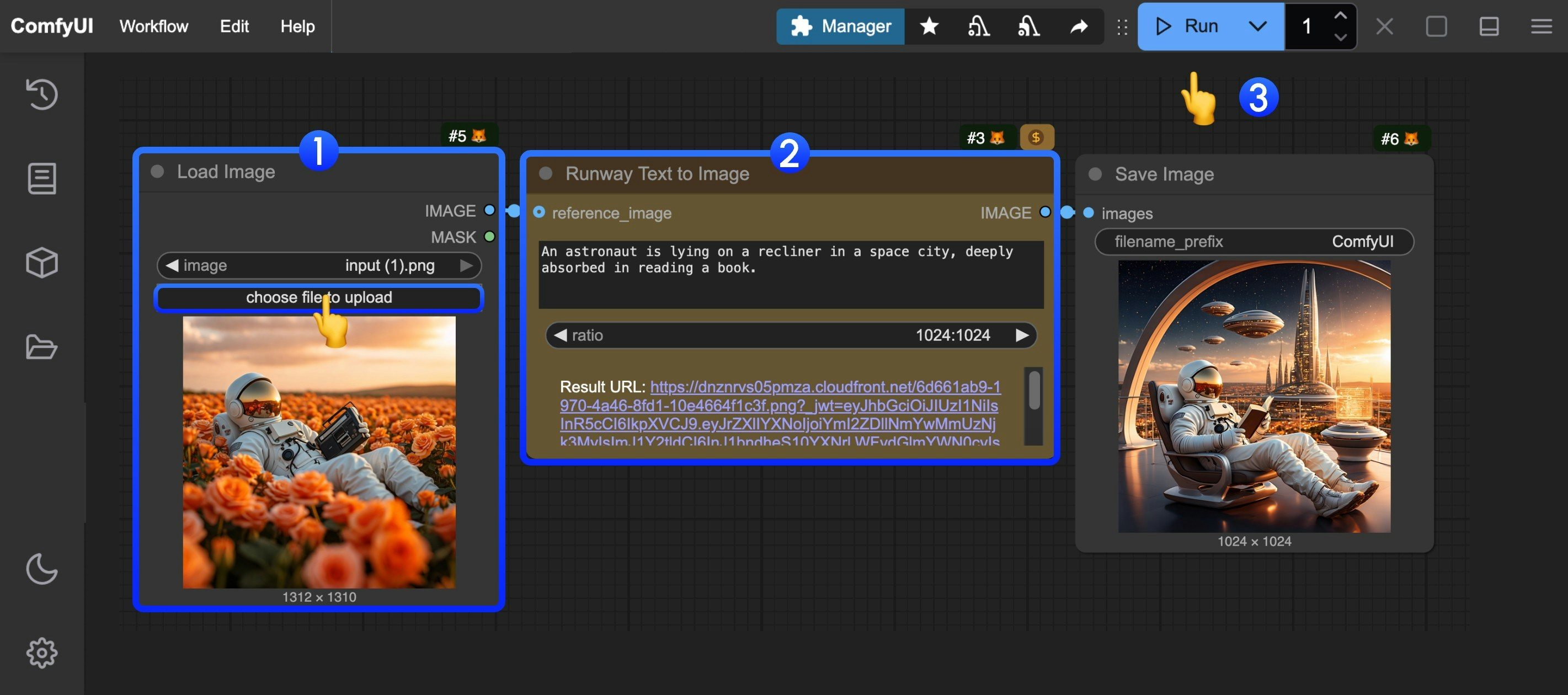 ComfyUI Runway Image Reference to Image Step Guide