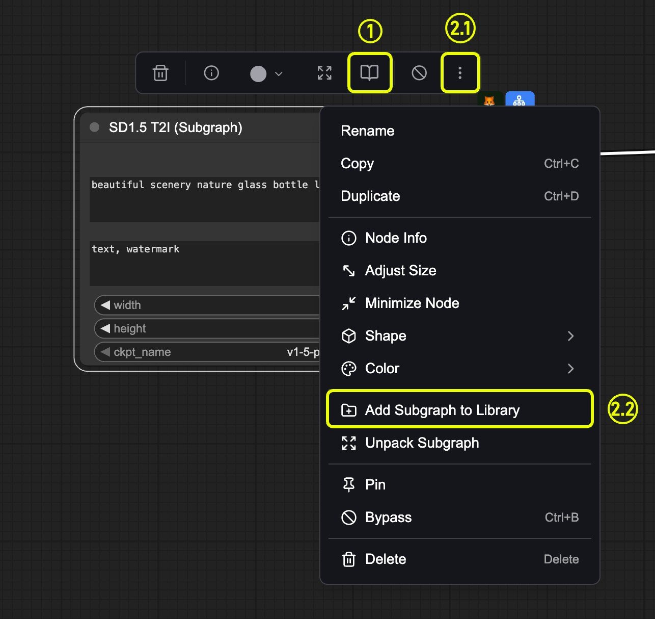 Publish Subgraph