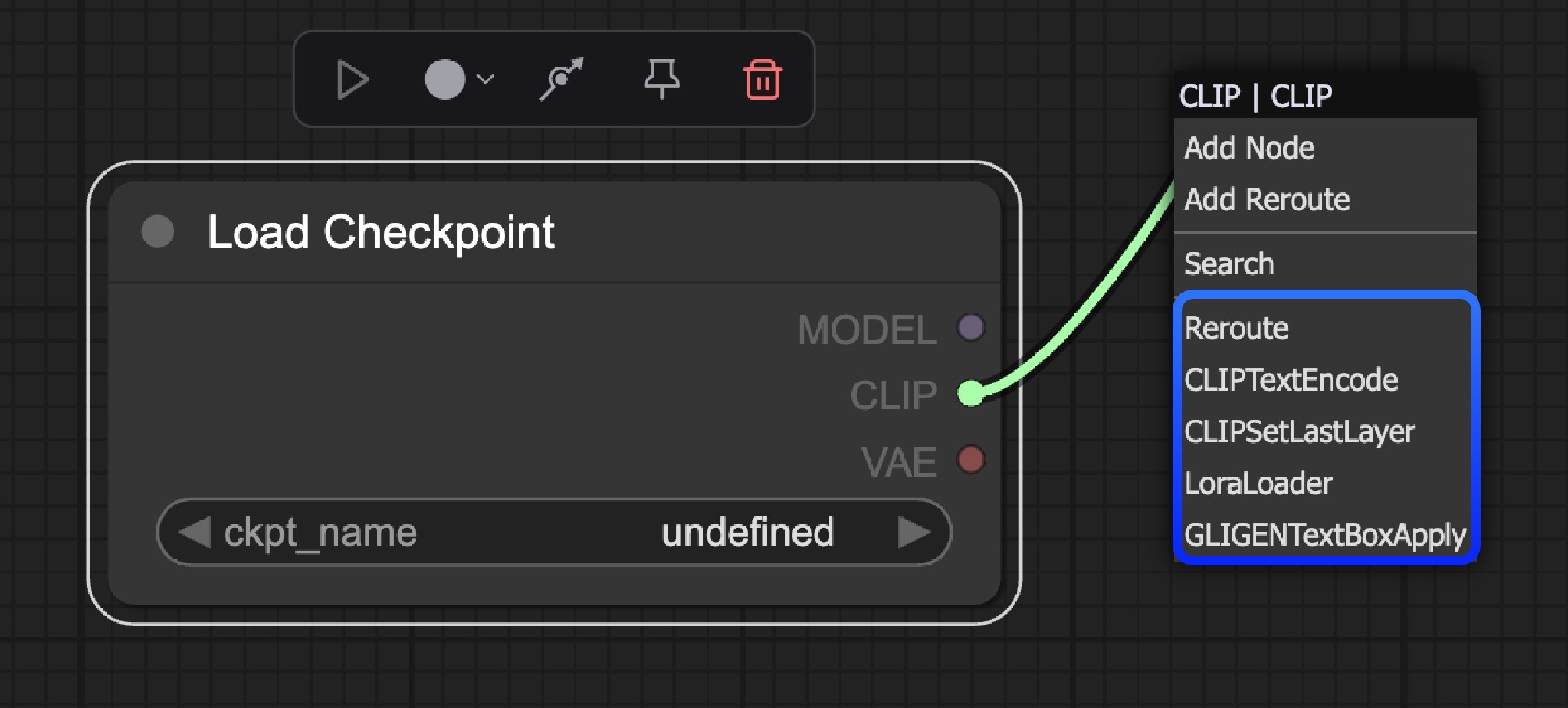 Number of nodes suggestions