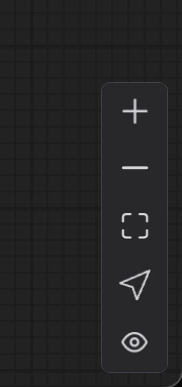 Show graph canvas menu