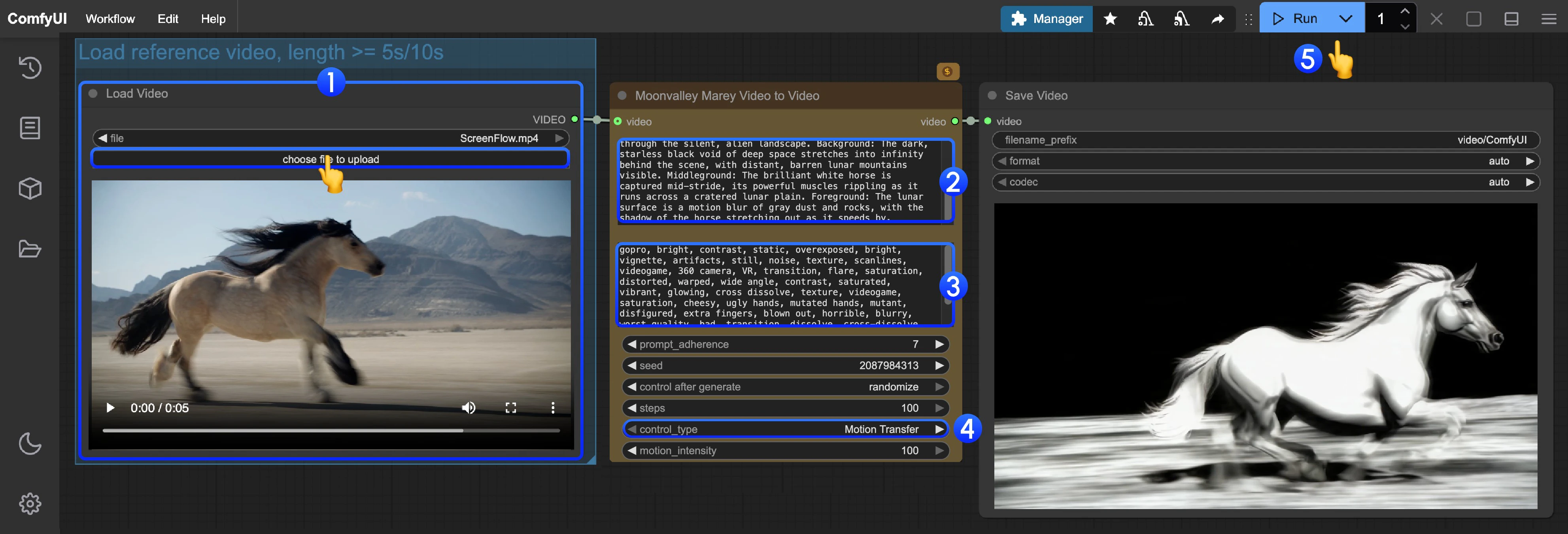 Video-to-Video Workflow