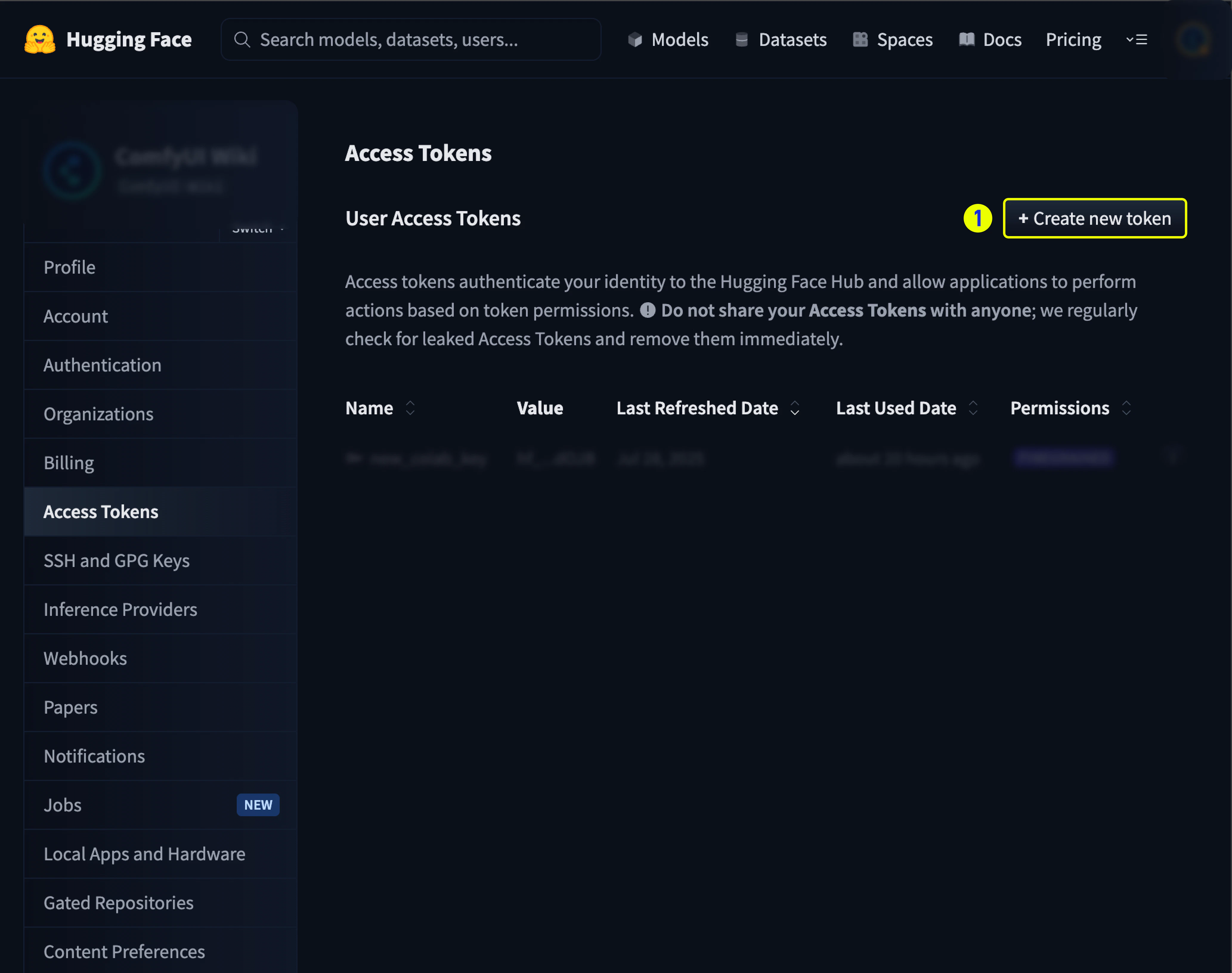 Hugging Face API Key