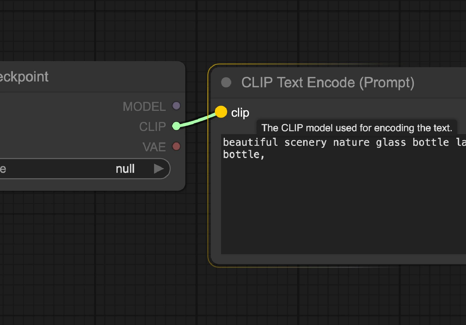 Snap highlights node